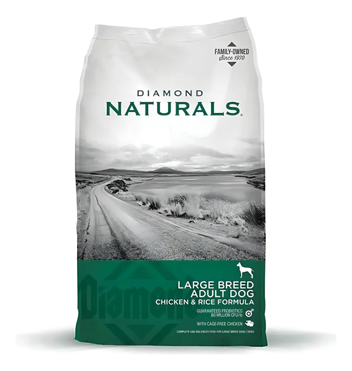 Diamond Naturals Perro Adulto Raza Grande Sabor Pollo y Arroz 7.5 kg