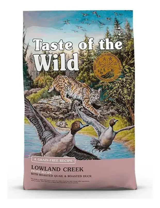 Taste Of The Wild Gato Lowland Creek Sabor Pato 6,6Kg